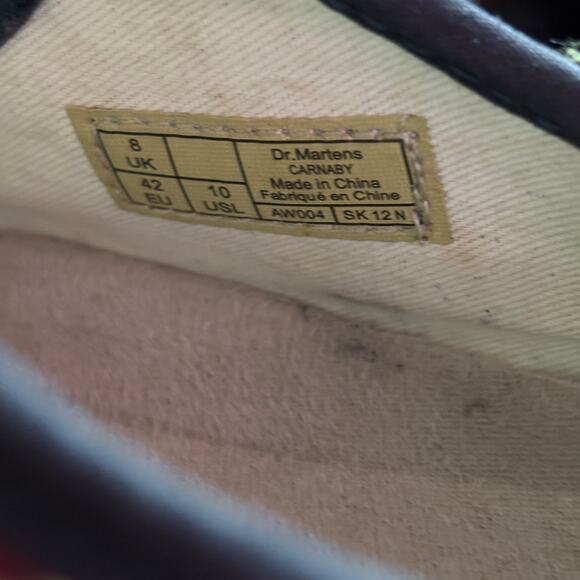 Dr. Martens Carnaby Mary Jane Floral Canvas Shoes 90s Y2K Cottagecore Grunge - Picture 5 of 6